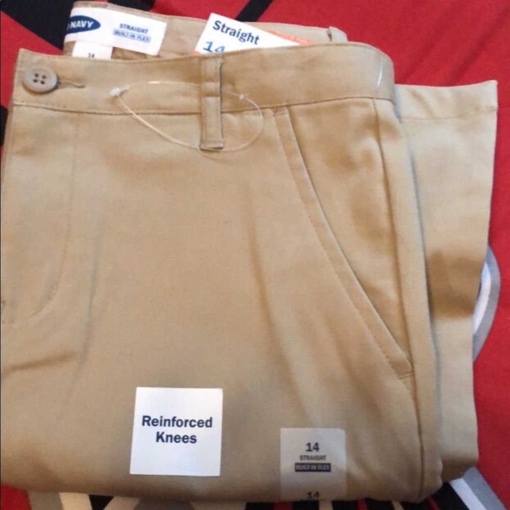 Old Navy Uniform Khaki Pants